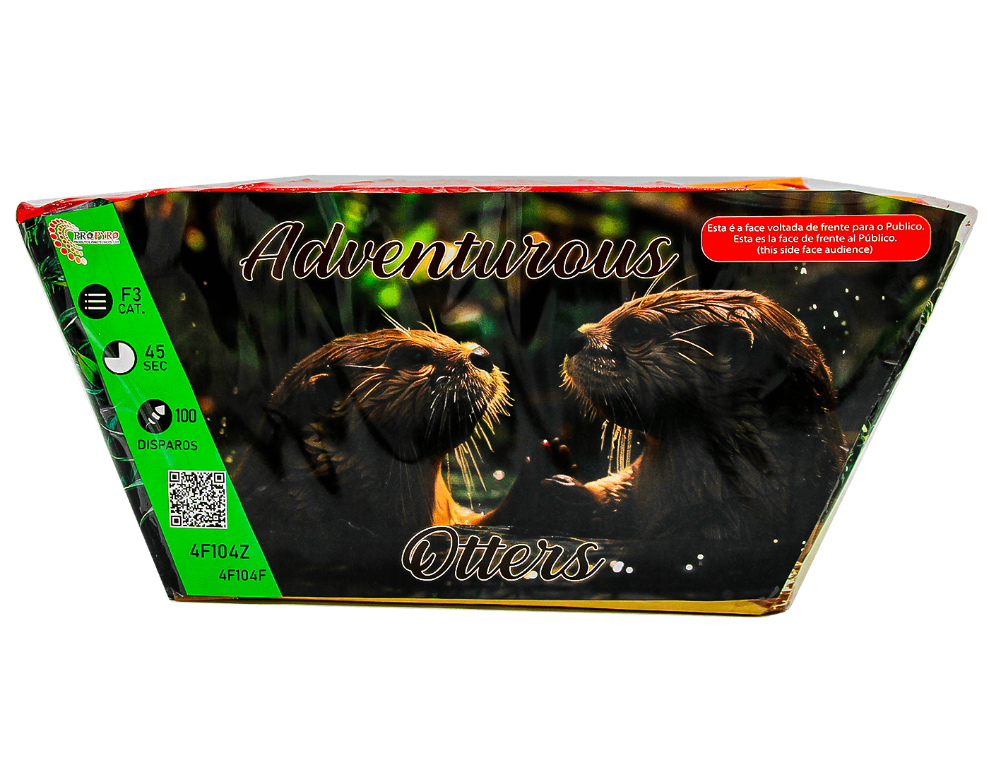 4F104F.png 4F104F - Bateria 100's ADVENTUROUS OTTERS - Imagen 1