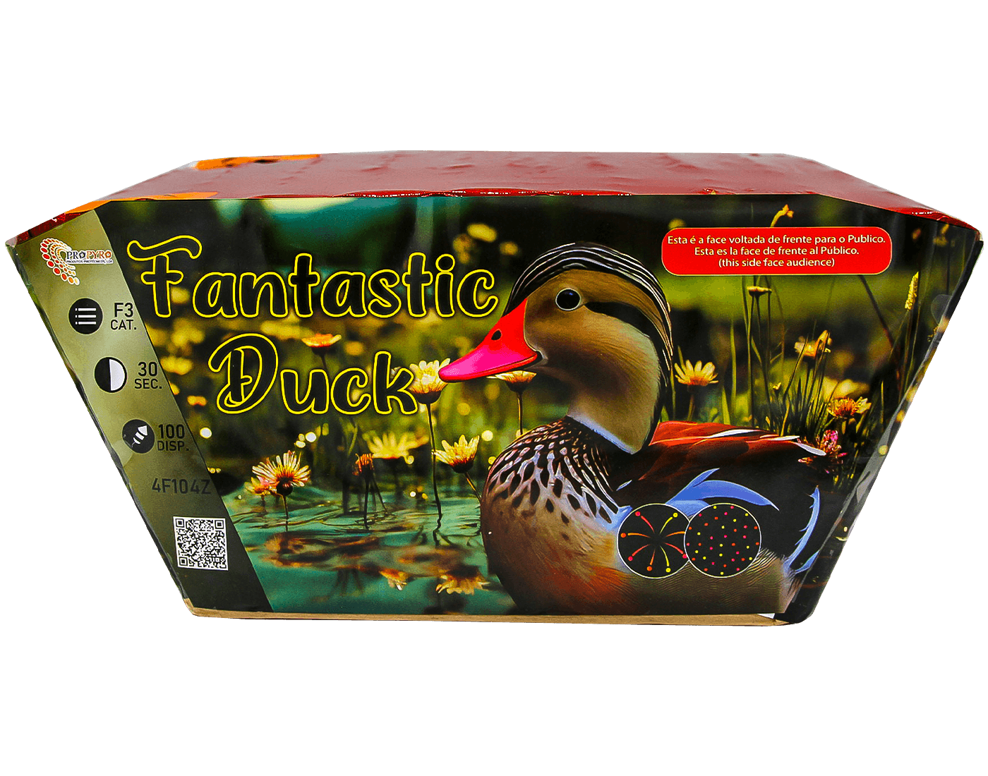 4F104Z.png 4F104Z - Bateria 100's FANTASTIC DUCK - Imagen 1