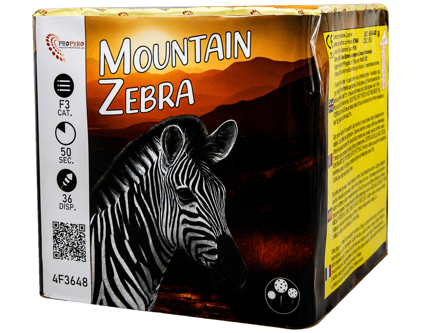 4F3648.png 4F3648 - Bateria 36's MOUNTAIN ZEBRA - Imagen 1