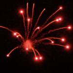 Chrys To Red Moving Stars